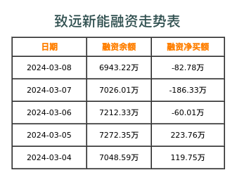 致远新能融资表