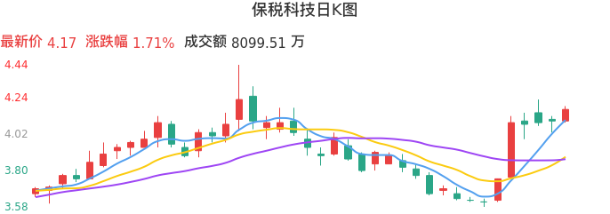 整体分析-日K图：保税科技股票整体分析报告