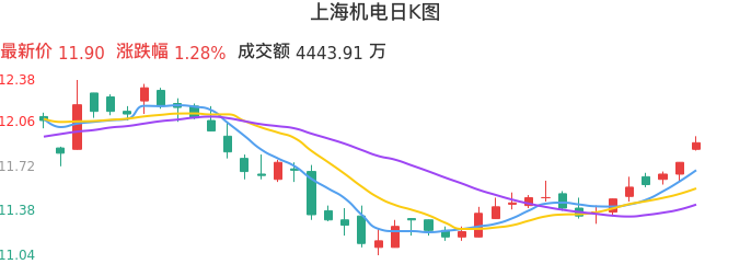 整体分析-日K图：上海机电股票整体分析报告