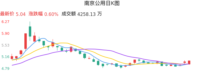整体分析-日K图：南京公用股票整体分析报告