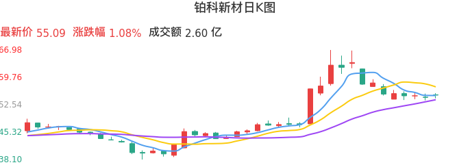 整体分析-日K图：铂科新材股票整体分析报告