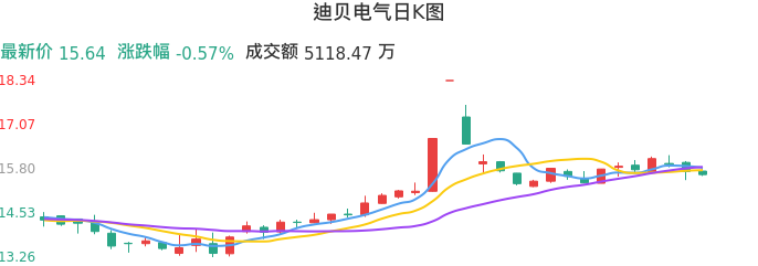 整体分析-日K图：迪贝电气股票整体分析报告