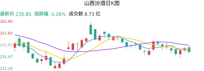 整体分析-日K图：山西汾酒股票整体分析报告