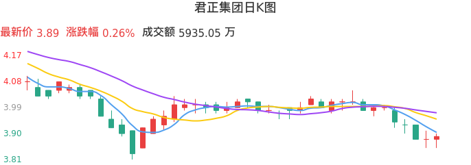 整体分析-日K图：君正集团股票整体分析报告