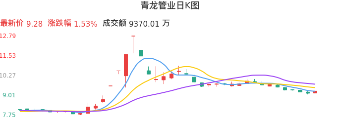 整体分析-日K图：青龙管业股票整体分析报告