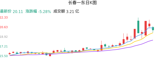 整体分析-日K图：长春一东股票整体分析报告