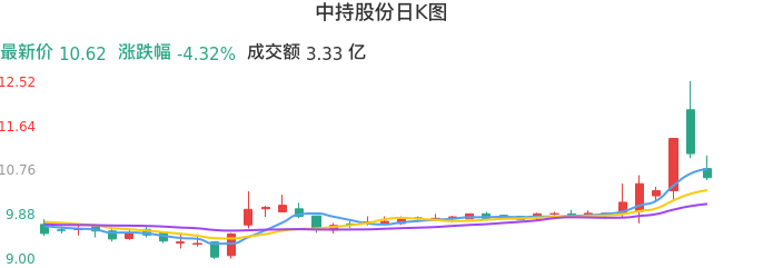整体分析-日K图：中持股份股票整体分析报告