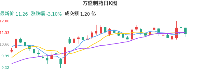 整体分析-日K图：方盛制药股票整体分析报告