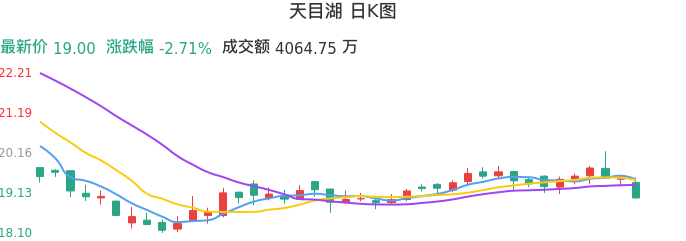 整体分析-日K图：天目湖股票整体分析报告