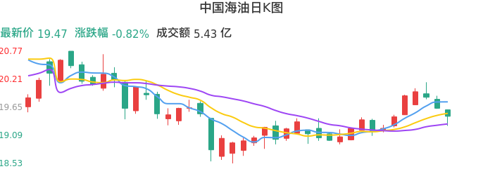 整体分析-日K图：中国海油股票整体分析报告