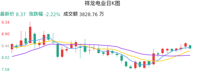 整体分析-日K图：祥龙电业股票整体分析报告