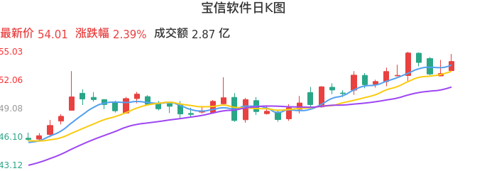 整体分析-日K图：宝信软件股票整体分析报告