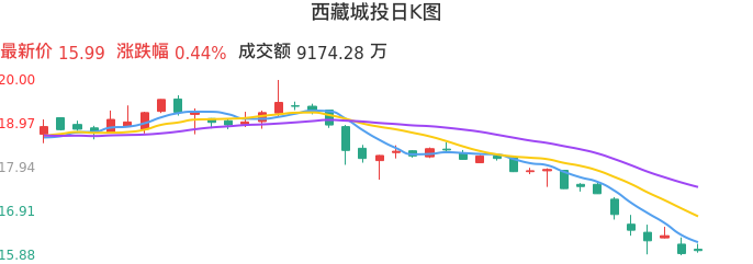 整体分析-日K图：西藏城投股票整体分析报告