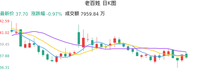 整体分析-日K图：老百姓股票整体分析报告