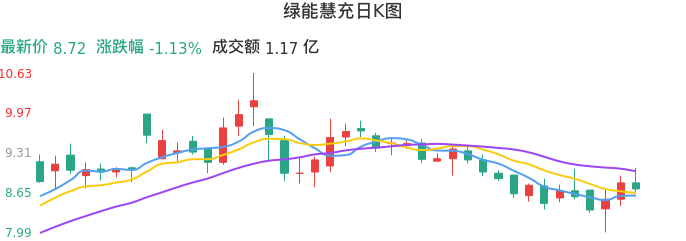 整体分析-日K图：绿能慧充股票整体分析报告