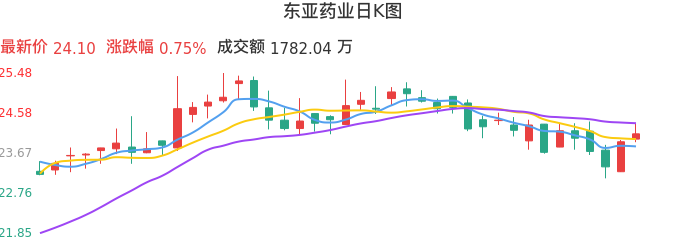 整体分析-日K图：东亚药业股票整体分析报告