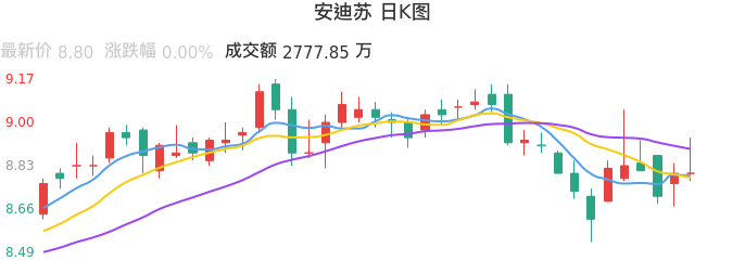 整体分析-日K图：安迪苏股票整体分析报告
