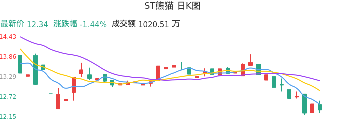 整体分析-日K图：ST熊猫股票整体分析报告