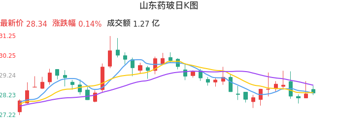 整体分析-日K图：山东药玻股票整体分析报告
