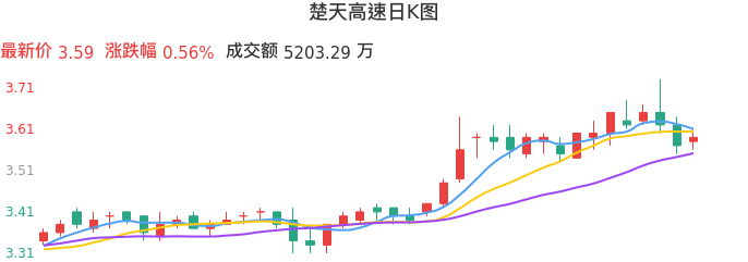 整体分析-日K图：楚天高速股票整体分析报告