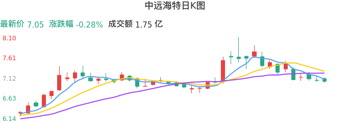 整体分析-日K图：中远海特股票整体分析报告