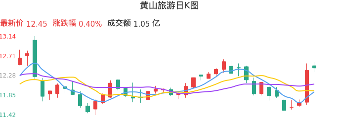 整体分析-日K图：黄山旅游股票整体分析报告
