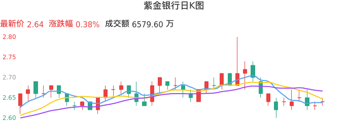 整体分析-日K图：紫金银行股票整体分析报告