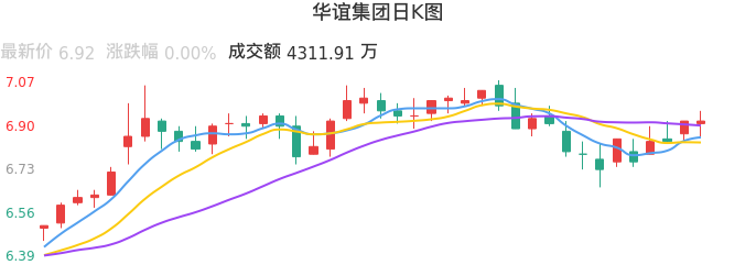整体分析-日K图：华谊集团股票整体分析报告