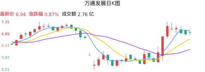 整体分析-日K图:万通发展股票整体分析报告