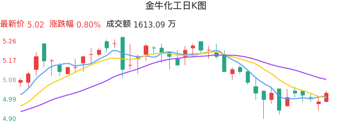 整体分析-日K图：金牛化工股票整体分析报告