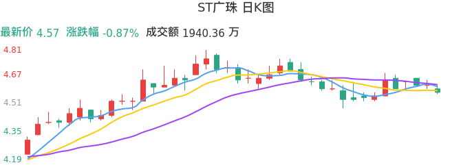 整体分析-日K图：ST广珠股票整体分析报告