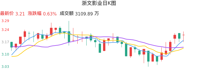 整体分析-日K图：浙文影业股票整体分析报告