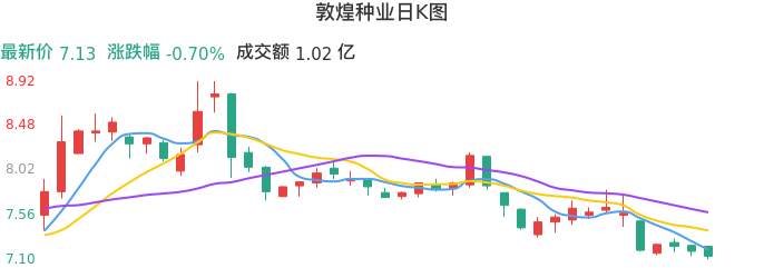 整体分析-日K图：敦煌种业股票整体分析报告