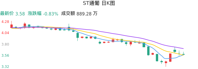 整体分析-日K图：ST通葡股票整体分析报告