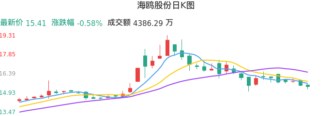整体分析-日K图：海鸥股份股票整体分析报告