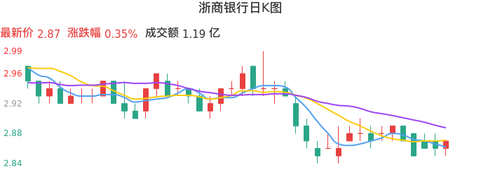 整体分析-日K图：浙商银行股票整体分析报告