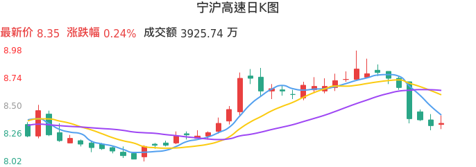 整体分析-日K图：宁沪高速股票整体分析报告