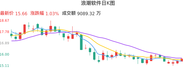 整体分析-日K图：浪潮软件股票整体分析报告