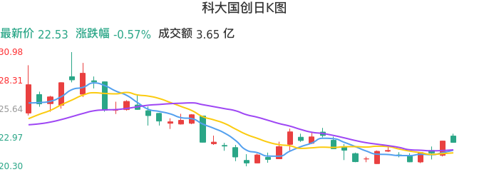 整体分析-日K图:科大国创股票整体分析报告