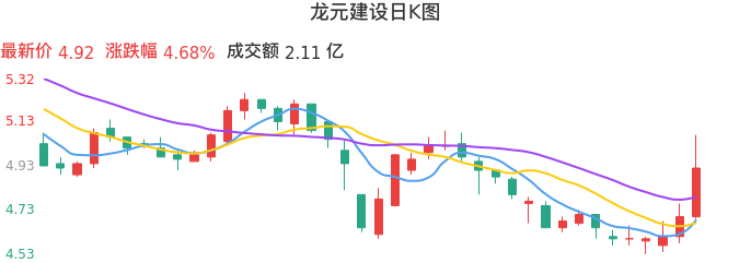 整体分析-日K图：龙元建设股票整体分析报告