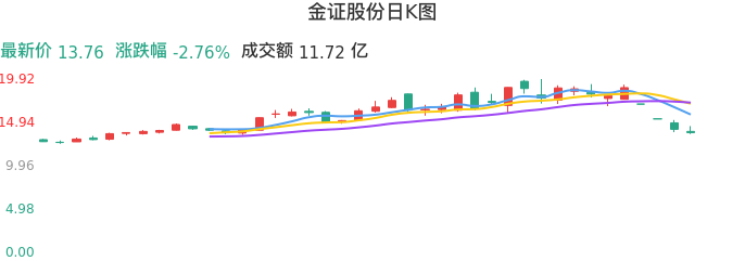 整体分析-日K图：金证股份股票整体分析报告