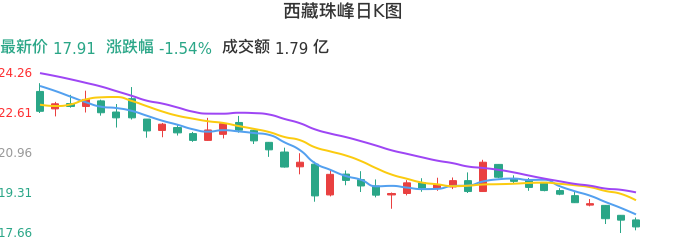 整体分析-日K图：西藏珠峰股票整体分析报告