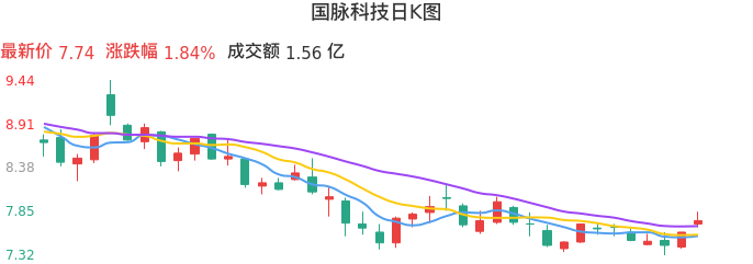 整体分析-日K图：国脉科技股票整体分析报告