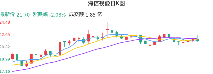 整体分析-日K图：海信视像股票整体分析报告