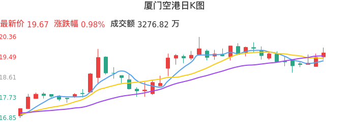整体分析-日K图：厦门空港股票整体分析报告