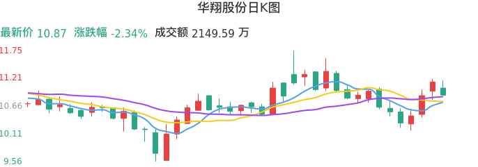 整体分析-日K图：华翔股份股票整体分析报告