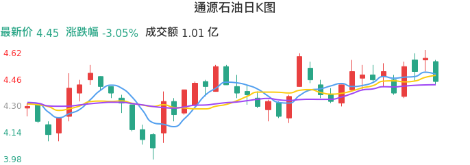 整体分析-日K图：通源石油股票整体分析报告