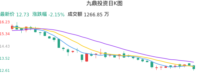 整体分析-日K图：九鼎投资股票整体分析报告