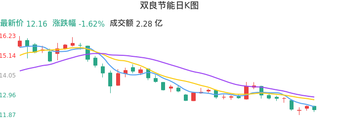 整体分析-日K图:双良节能股票整体分析报告