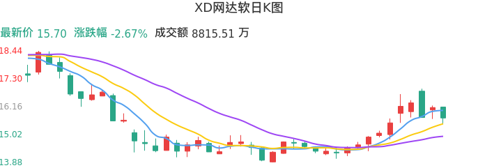 整体分析-日K图：XD网达软股票整体分析报告